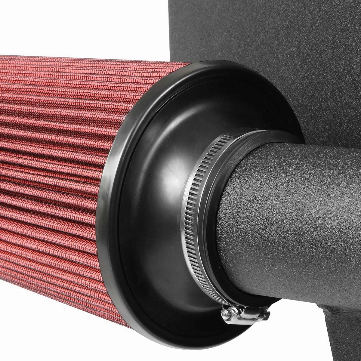 00-03 Toyota Tundra Sequoia 4.7 V8 Black Cold Air Intake w/Heat Shield Cone Filter