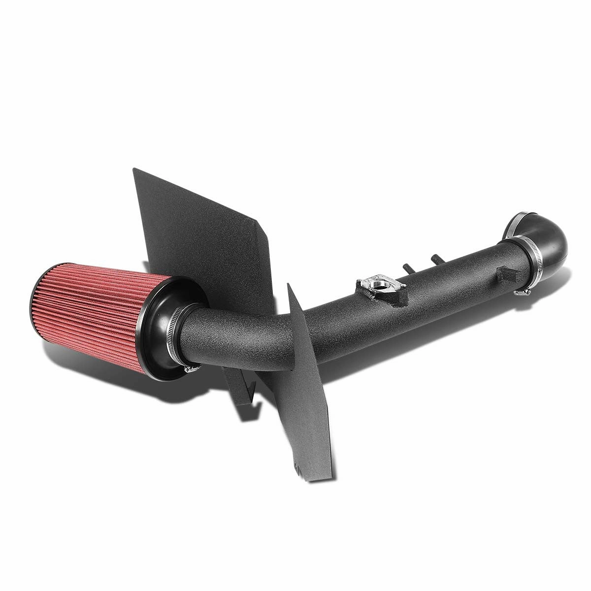 00-03 Toyota Tundra Sequoia 4.7 V8 Black Cold Air Intake w/Heat Shield Cone Filter