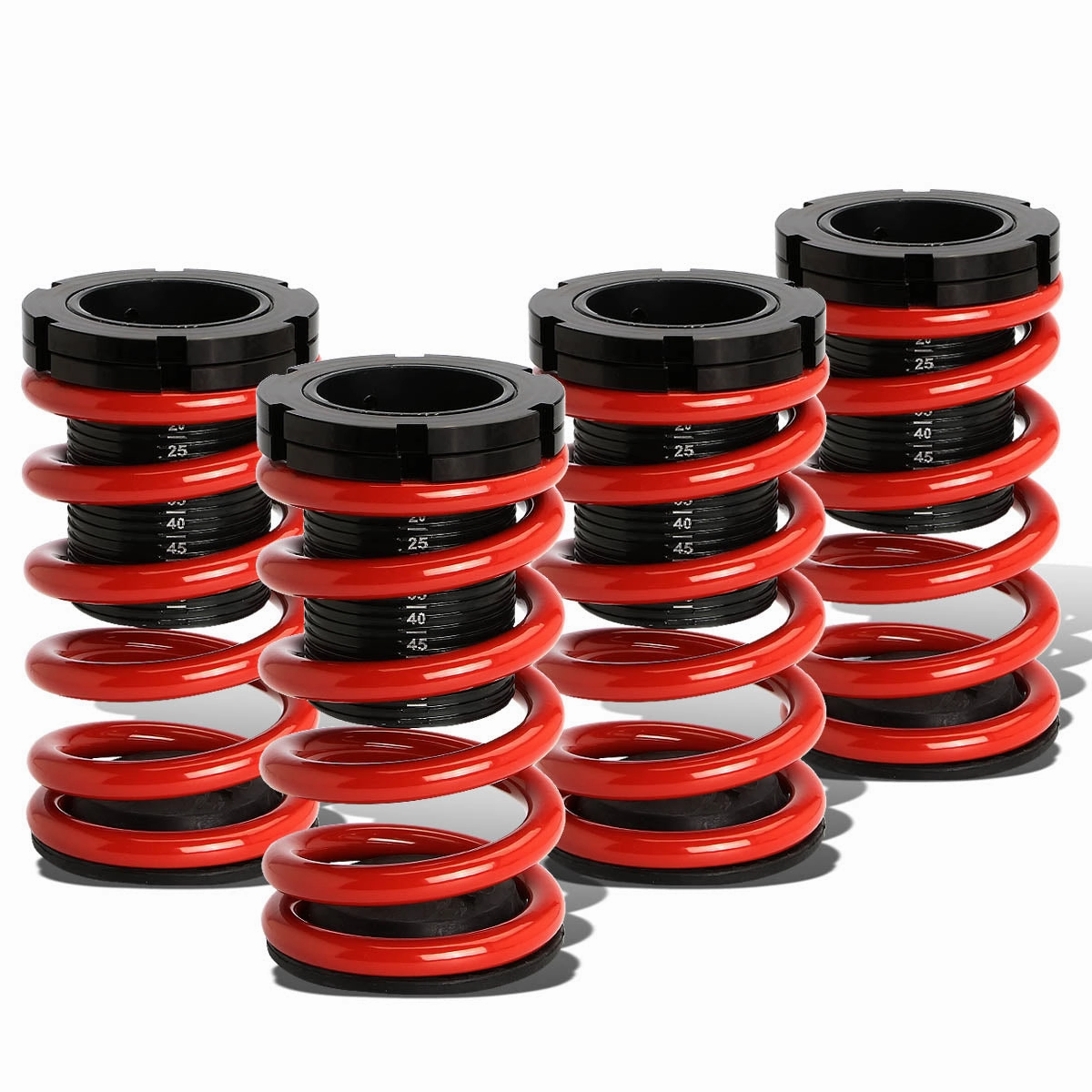 01-05 Honda Civic Non-Si 1 in. to 3 in. Adjustable Coilover Lowering Springs