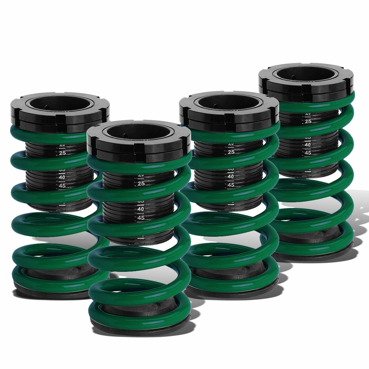 01-05 Honda Civic Non-Si 1 in. to 3 in. Adjustable Coilover Lowering Springs