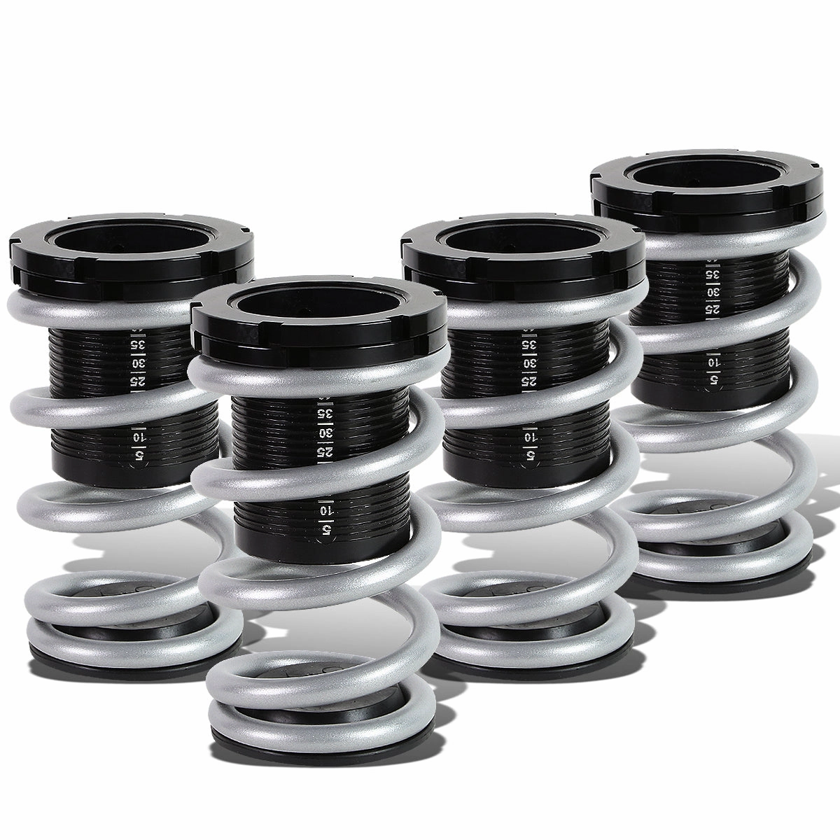 01-05 Honda Civic Non-Si 1 in. to 3 in. Adjustable Coilover Lowering Springs