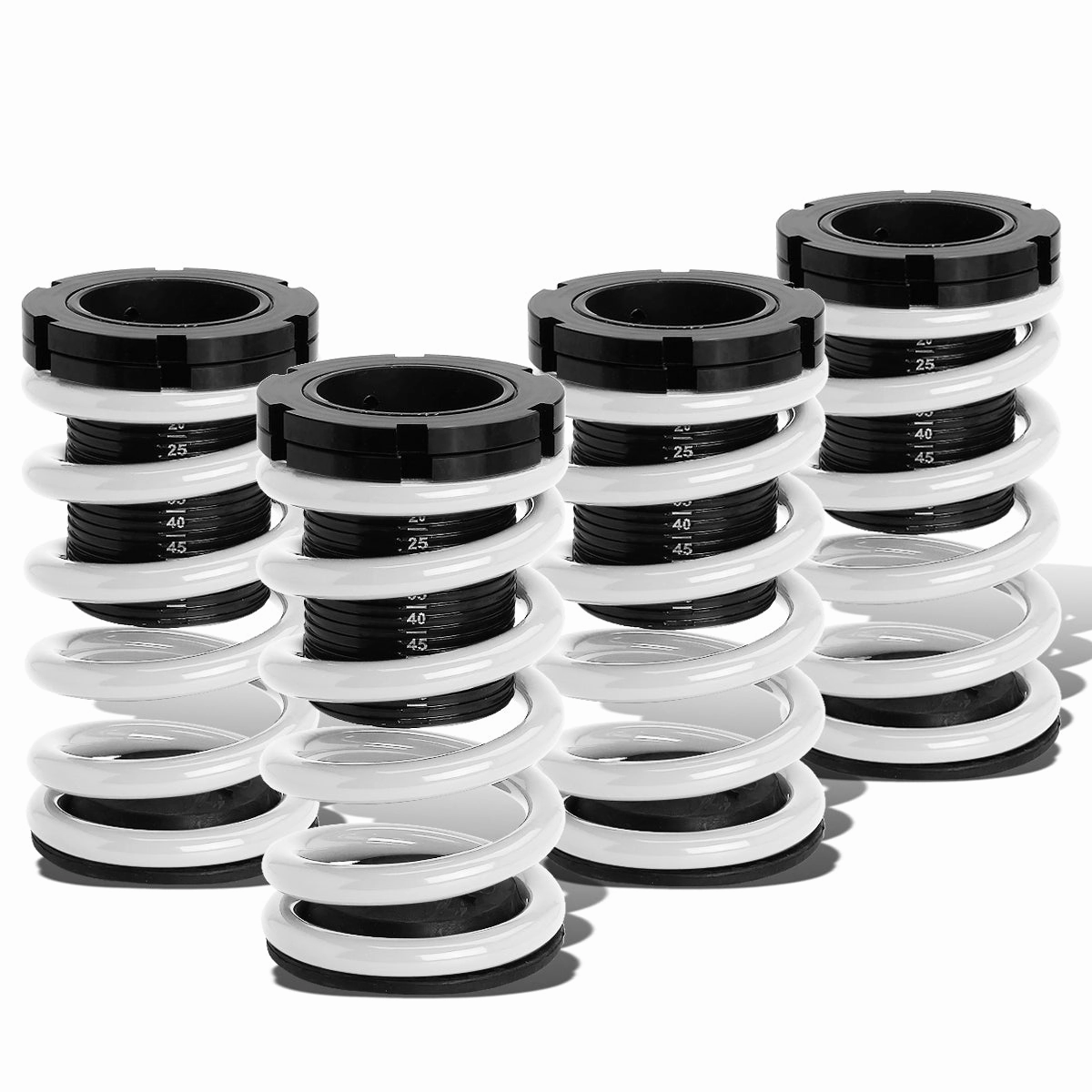 01-05 Honda Civic Non-Si 1 in. to 3 in. Adjustable Coilover Lowering Springs