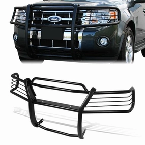 02-05 Ford Explorer Brush Grille Guard - Steel - Black