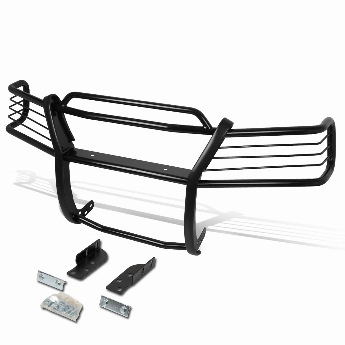 02-05 Ford Explorer Brush Grille Guard - Steel - Black