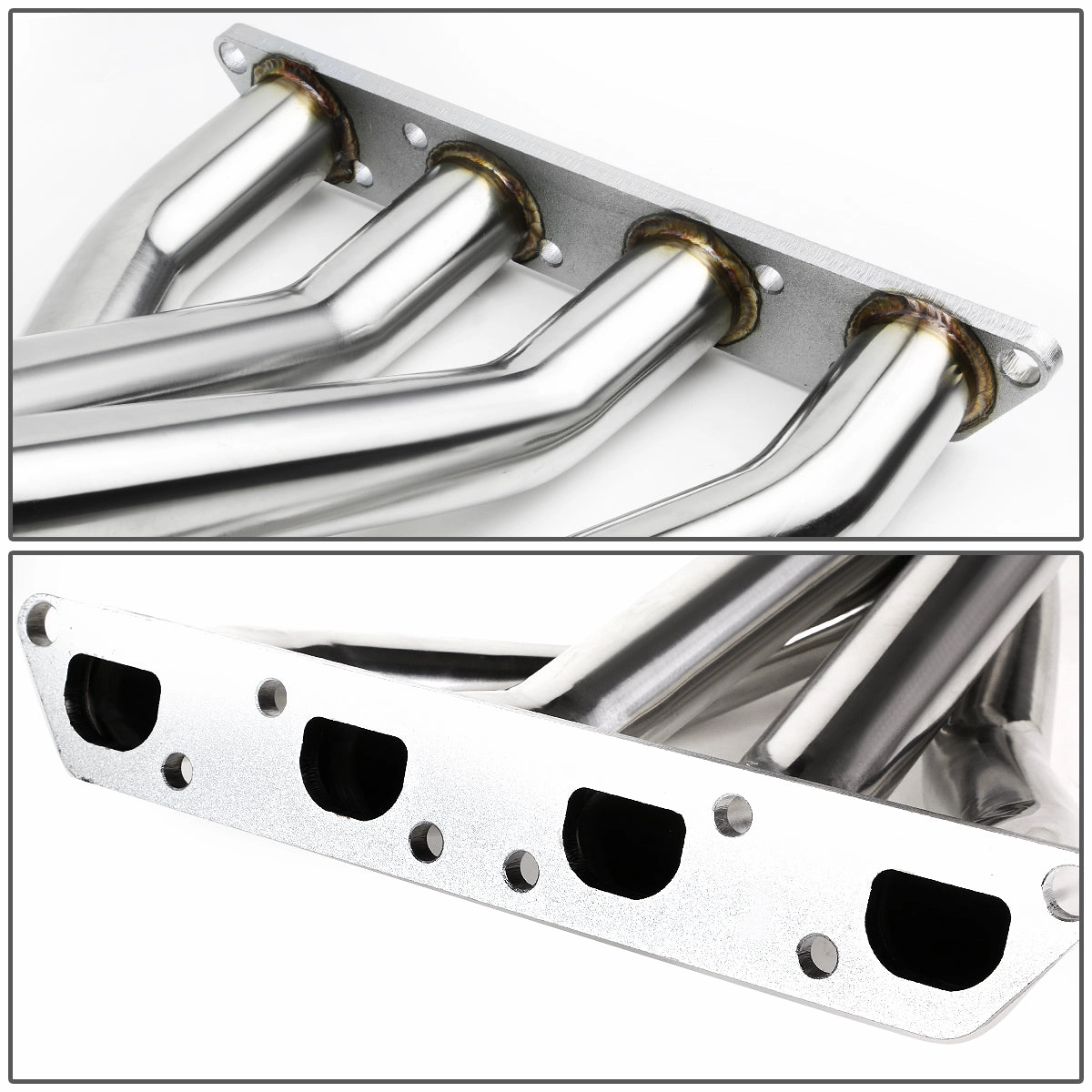 02-06 Mini Cooper 07-08 Convertible Non-Turbo Exhaust Header w/Cat Delete Pipe - Stainless Steel