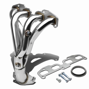 02-06 Nissan Altima 2.5L l4 4-1 Exhaust Header w/O2 Sensor Bungs - Stainless Steel