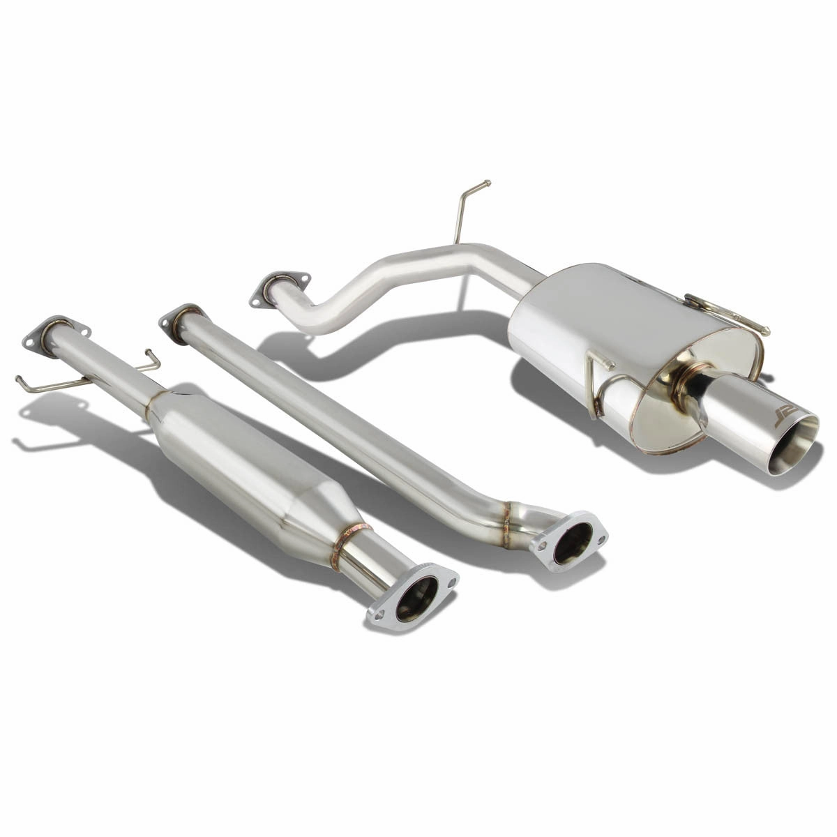 02-06 Toyota Camry l4 Catback Exhaust w/Muffler Tip - Stainless Steel