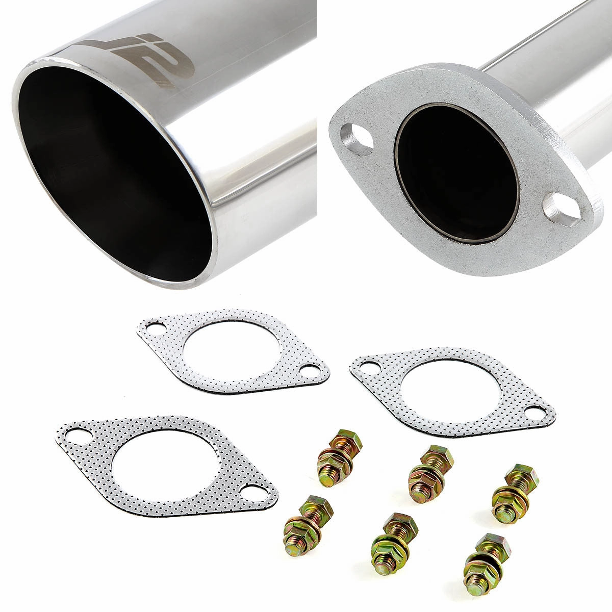 02-06 Toyota Camry l4 Catback Exhaust w/Muffler Tip - Stainless Steel