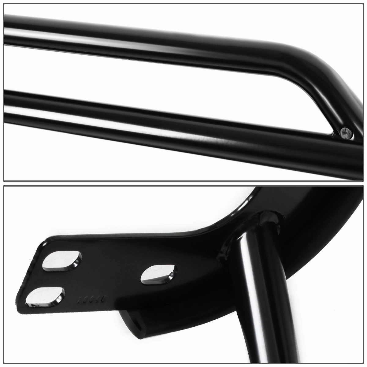 02-07 Jeep Liberty Brush Grille Guard - Steel - Black