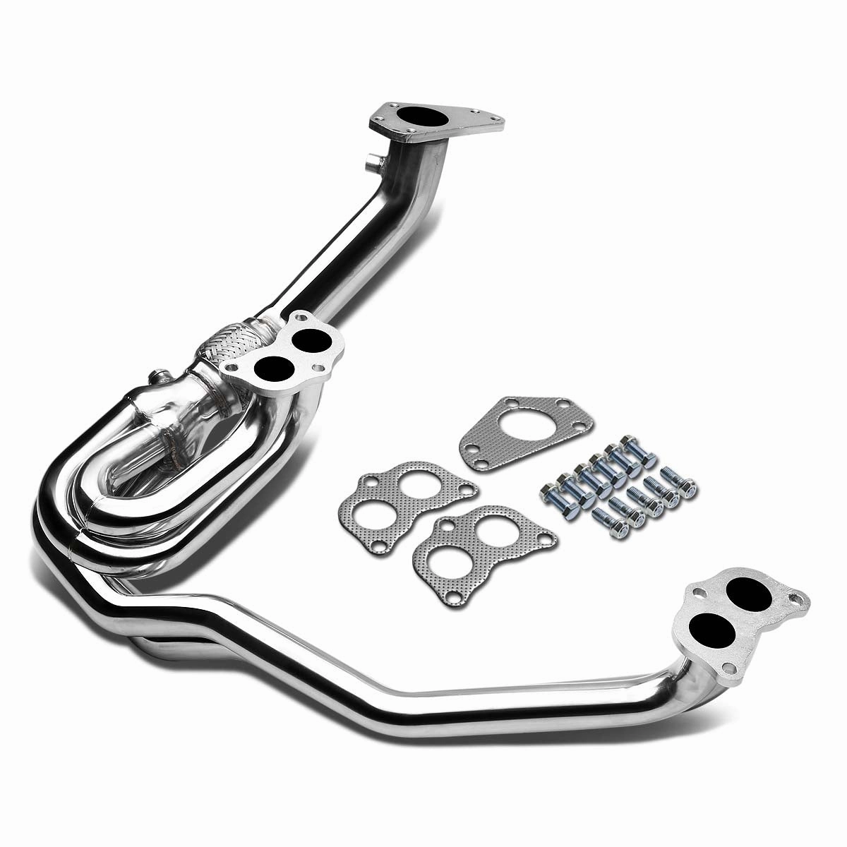02-07 Subaru Impreza WRX STi 2.0L 4-1 Exhaust Header w/O2 Sensor Insertion - Stainless Steel