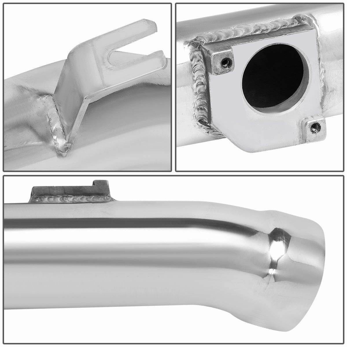 02-07 Subaru Impreza WRX STI Aluminum Cold Air Intake w/Red Cone Filter