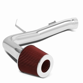 02-07 Subaru Impreza WRX STI Aluminum Cold Air Intake w/Red Cone Filter