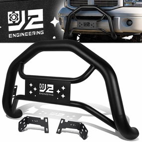 02-09 Dodge Ram 1500 2500-3500 Front Bumper Grill Guard - Carbon Steel