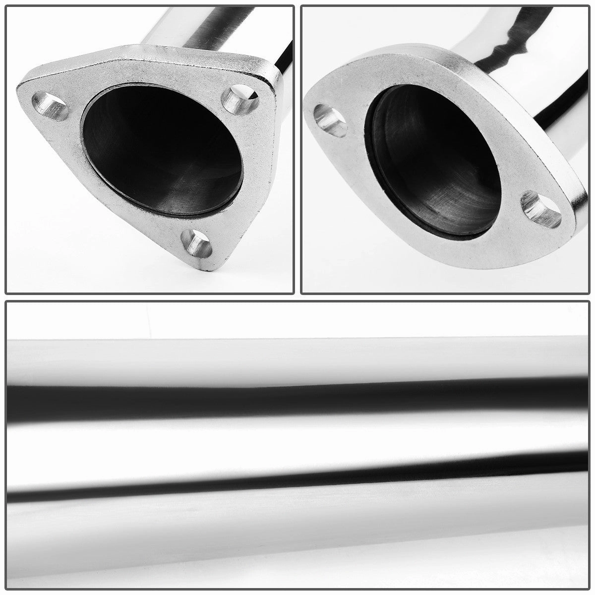 03-05 Honda Civic EP3 Hatchback Catback Exhaust w/Muffler Tip - Stainless Steel