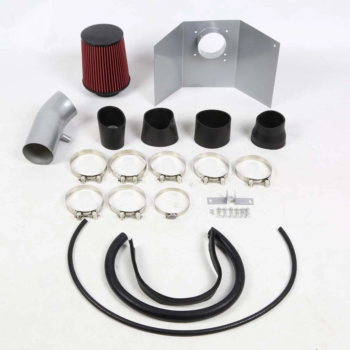03-05 Lincoln Aviator 4.6L V8 Aluminum Cold Air Intake w/Heat Shield Cone Filter
