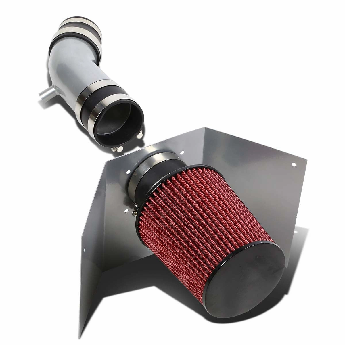 03-05 Lincoln Aviator 4.6L V8 Aluminum Cold Air Intake w/Heat Shield Cone Filter