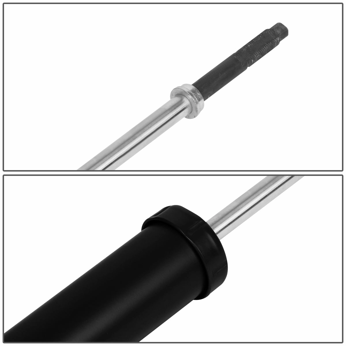 03-07 Nissan Murano Rear Gas Shock Absorber - Black - Stainless Steel - Factory Style