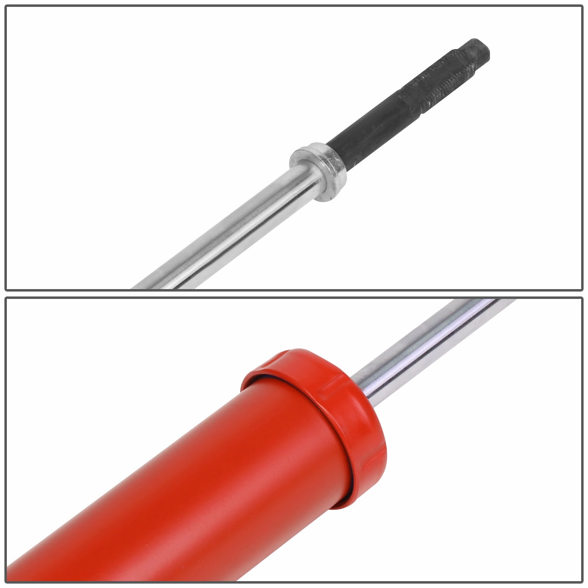 03-07 Nissan Murano Rear Gas Shock Absorber - Red - Stainless Steel - Factory Style