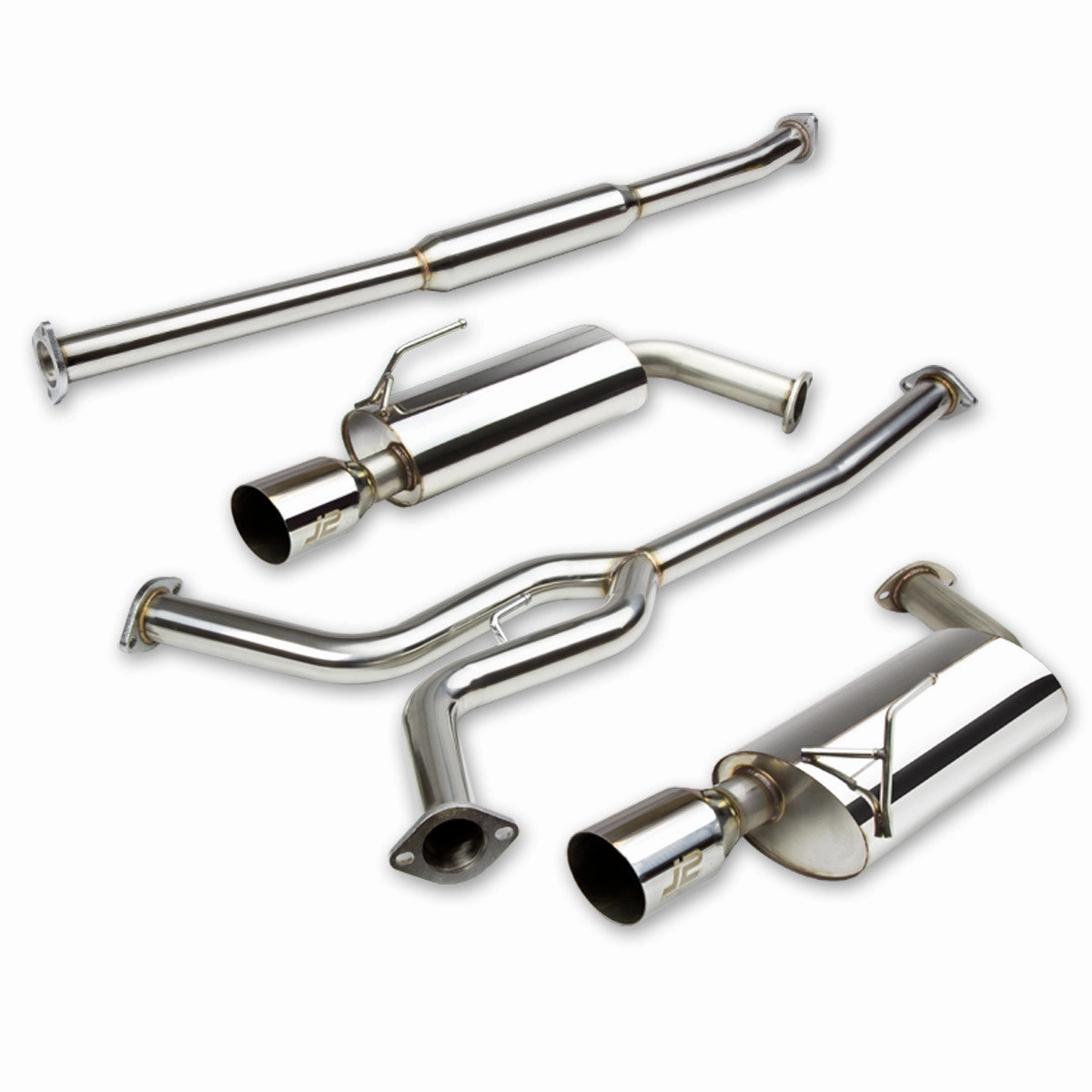 04-08 Nissan Maxima A34 V6 Catback Exhaust w/Muffler Tip - Stainless Steel