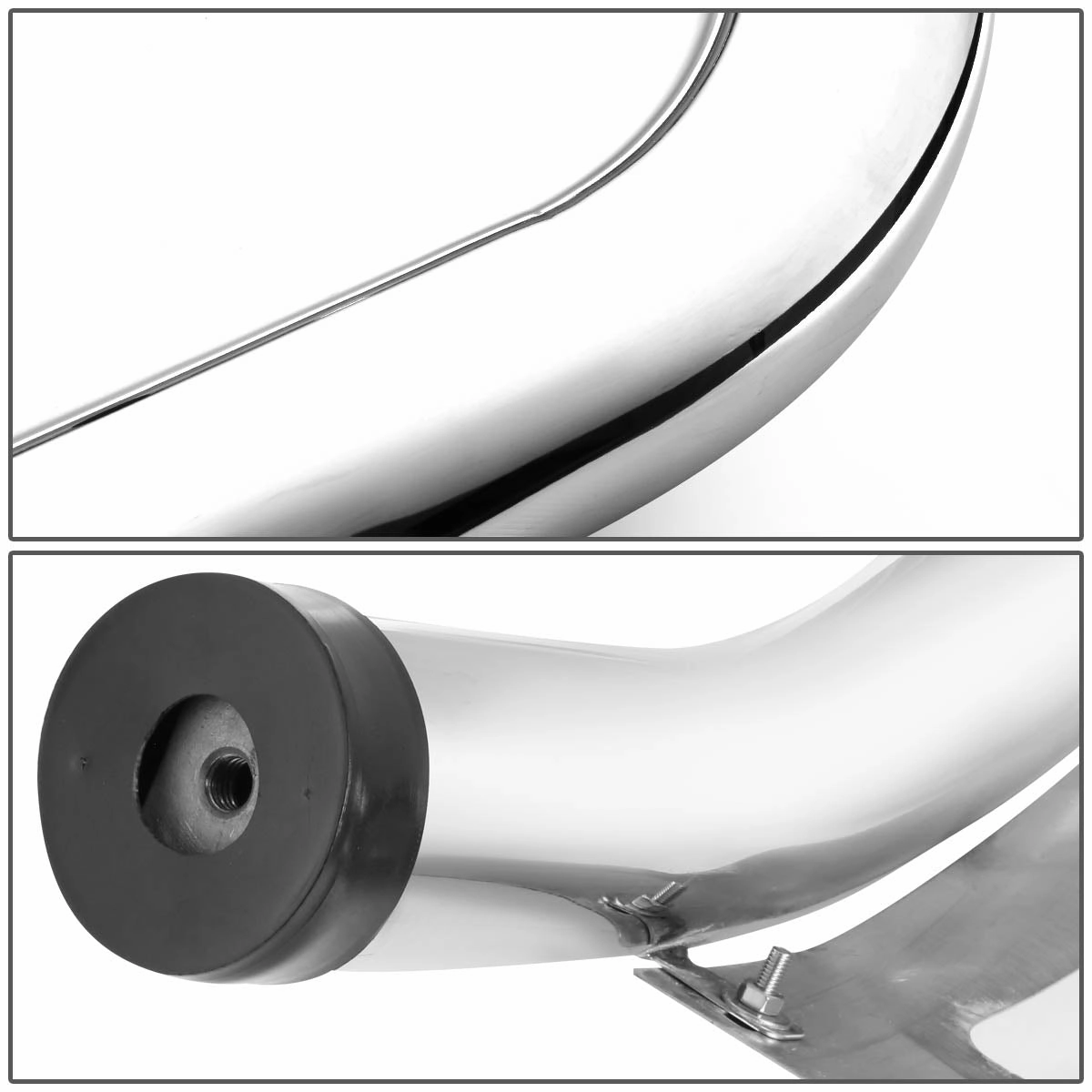 04-12 Chevy Colorado GMC Canyon Bull Bar w/Skid Plate - Stainless Steel