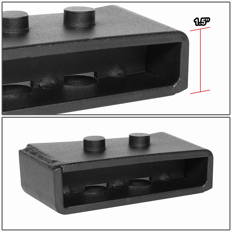 04-22 Ford F150 RWD 1.5 in. Rear Lift Block Kit  U-Bolts
