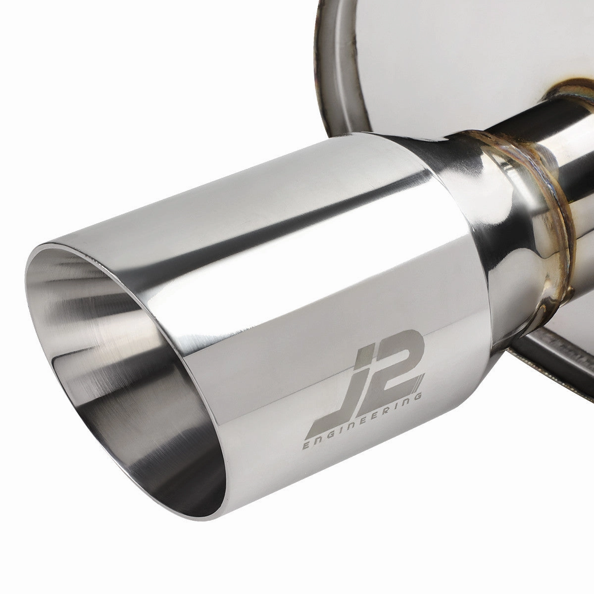 05-10 Chevy Cobalt 2.2L 2.4L Catback Exhaust w/Muffler Tip - Stainless Steel