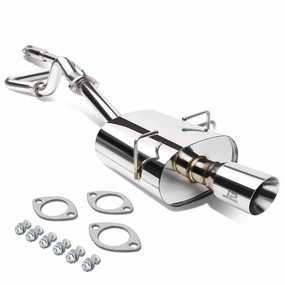 05-10 Chevy Cobalt 2.2L 2.4L Catback Exhaust w/Muffler Tip - Stainless Steel