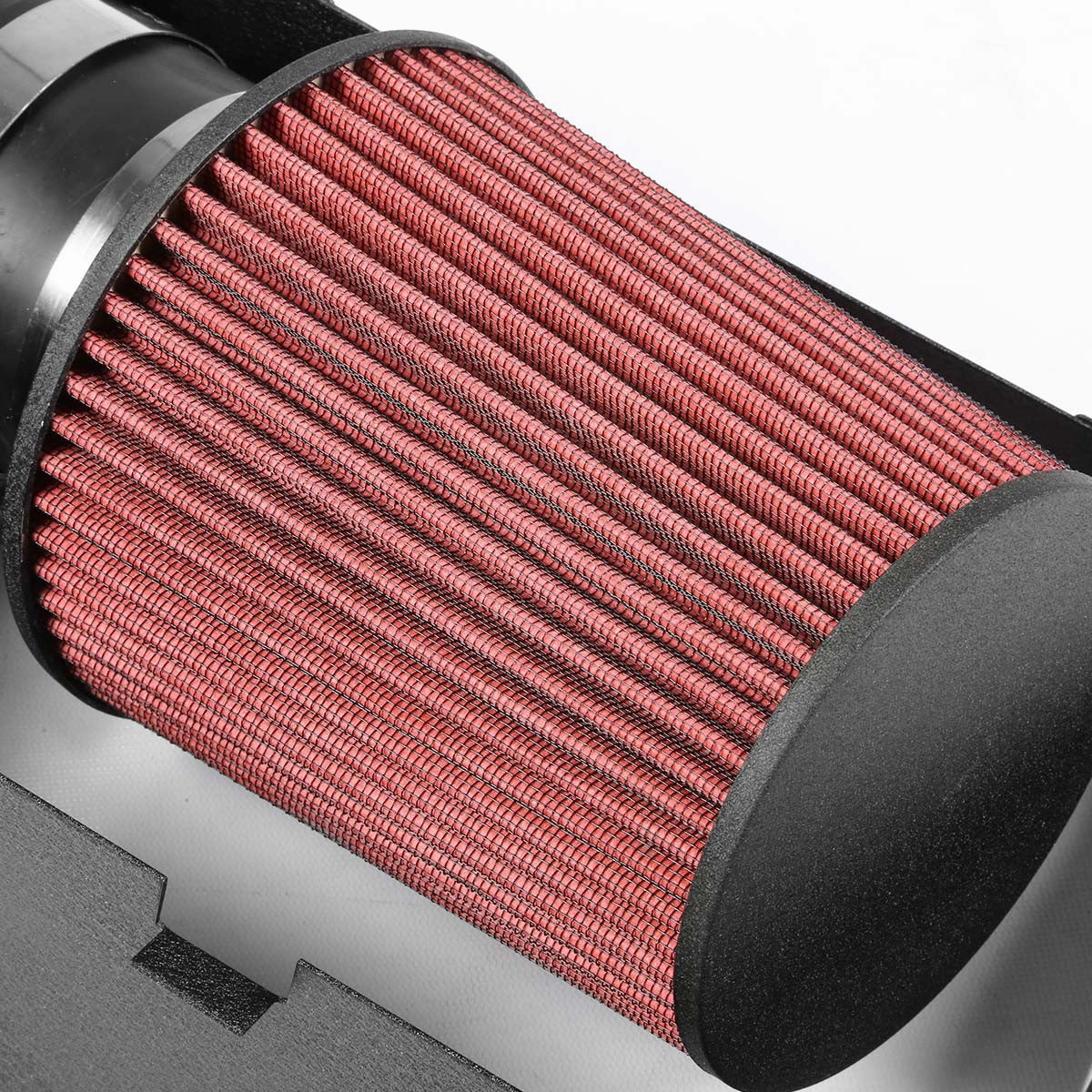 05-10 Chrysler 300 Dodge Challenger 5.7L 6.1L Black Cold Air Intake w/Heat Shield Filter