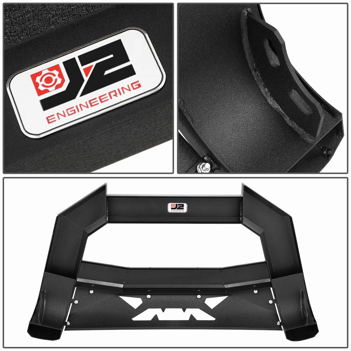 05-15 Toyota Tacoma Front Bumper Grille Guard - Carbon Steel