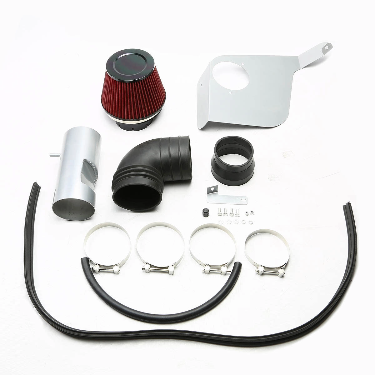 06-07 Cadillac CTS 6.0L V8 Aluminum Cold Air Intake w/Heat Shield Cone Filter