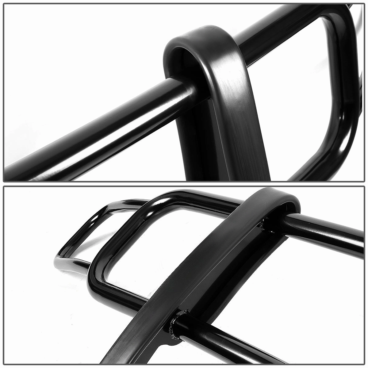 06-10 Hummer H3 H3T Factory Style Brush Grille Guard - Steel -Black