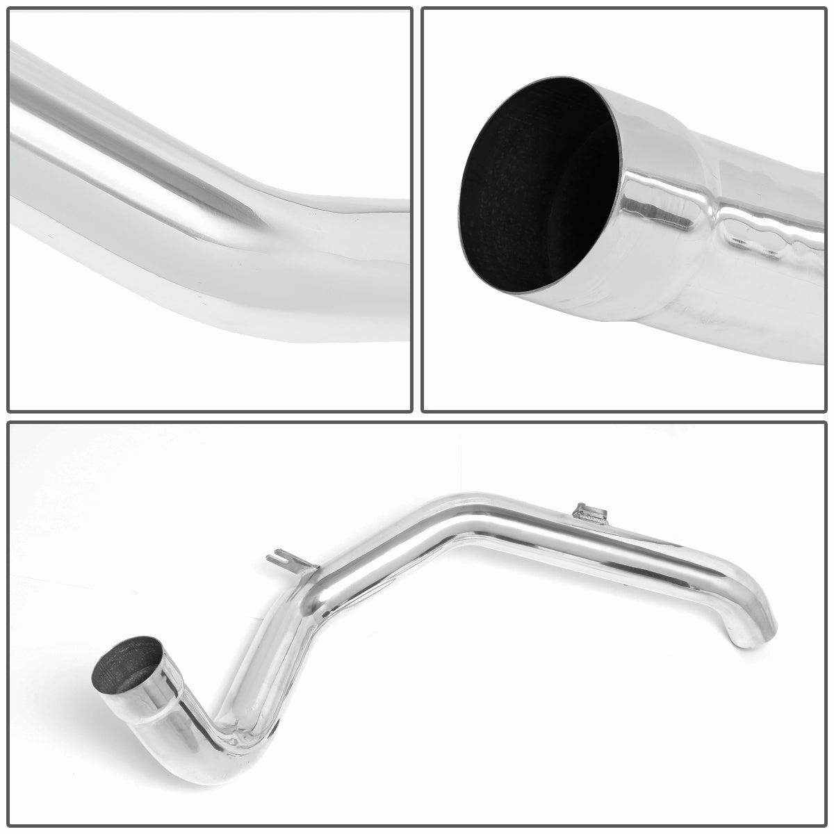 06-11 Mitsubishi Eclipse 2.4L Aluminum Cold Air Intake w/Red Cone Filter