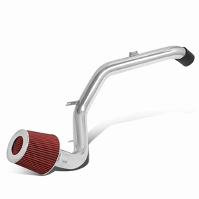 06-11 Mitsubishi Eclipse 2.4L Aluminum Cold Air Intake w/Red Cone Filter
