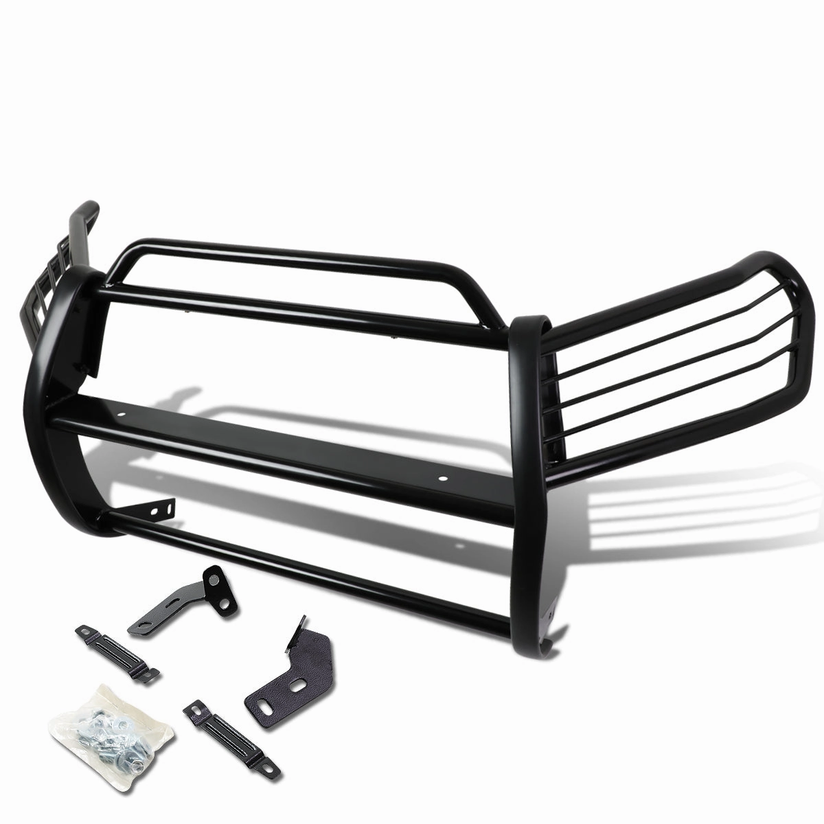 06-12 Toyota RAV4 Brush Grille Guard - Steel - Black