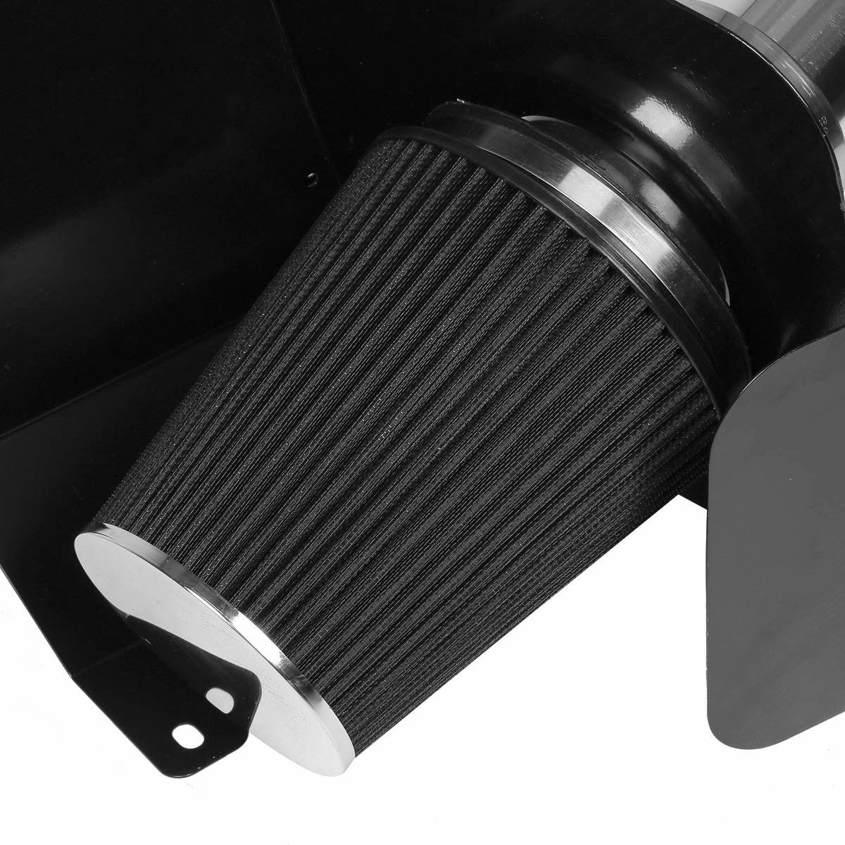 07-08 Chevy Silverado GMC Sierra 4.8L 6.2L Aluminum Cold Air Intake w/Heat Shield Filter
