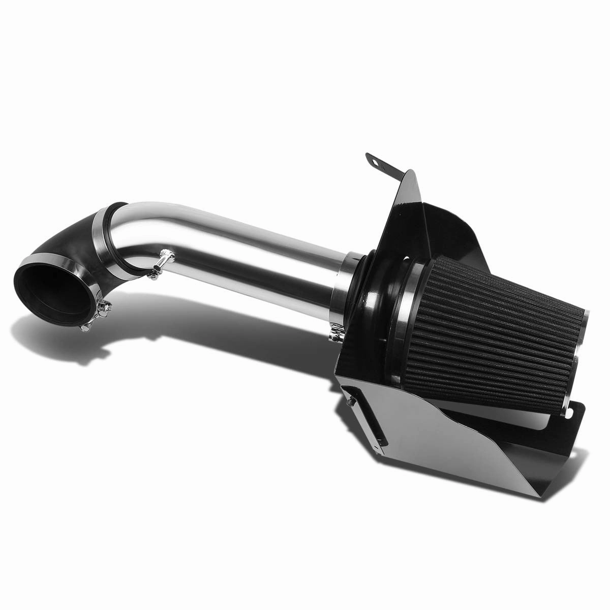 07-08 Chevy Silverado GMC Sierra 4.8L 6.2L Aluminum Cold Air Intake w/Heat Shield Filter