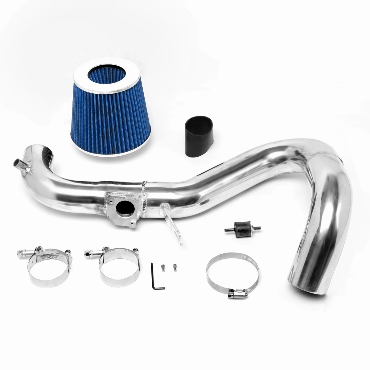 07-09 Yaris Aluminum Cold Air Intake w/Blue Cone Filter