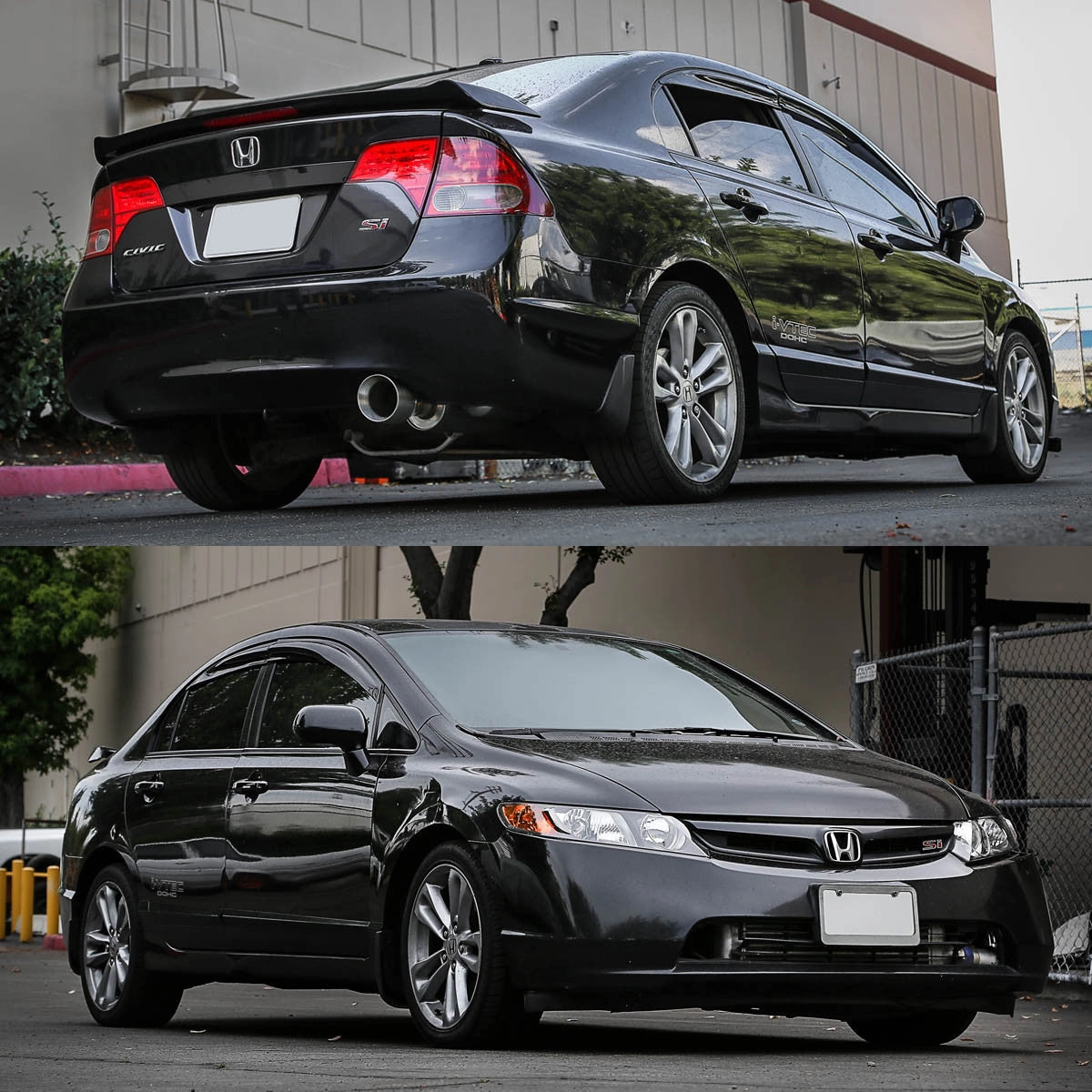 07-11 Honda Civic Si 4-Door 2.0L Catback Exhaust w/Muffler Tip - Stainless Steel
