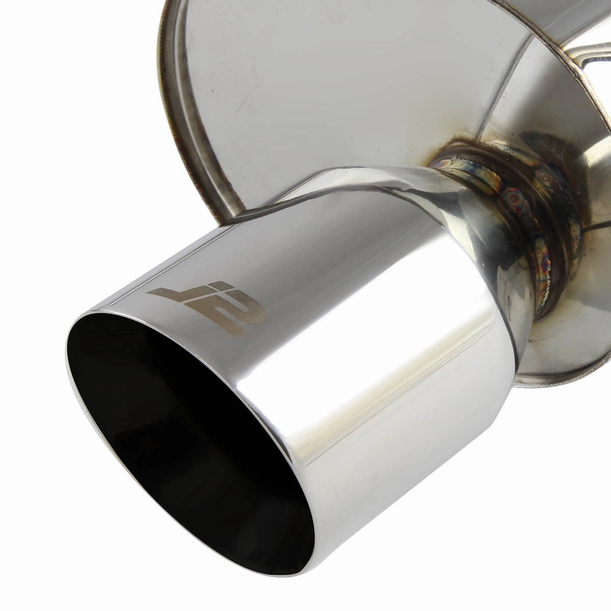 07-11 Honda CR-V Catback Exhaust w/Muffler Tip - Stainless Steel