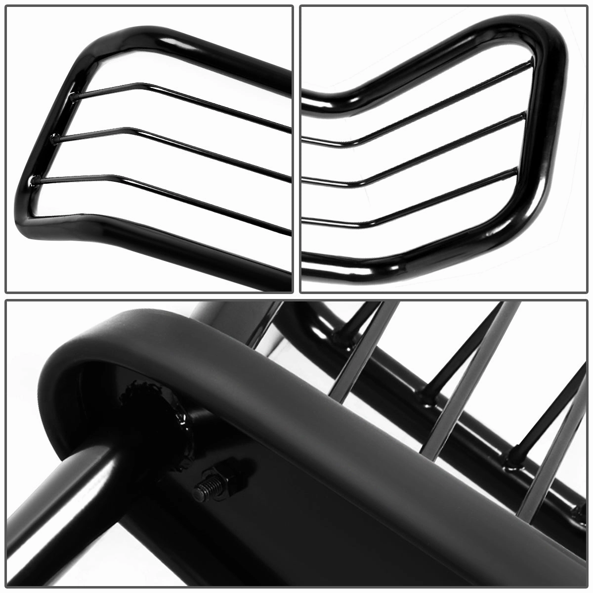 07-13 Chevy Silverado 1500 Brush Grille Guard - Steel - Black