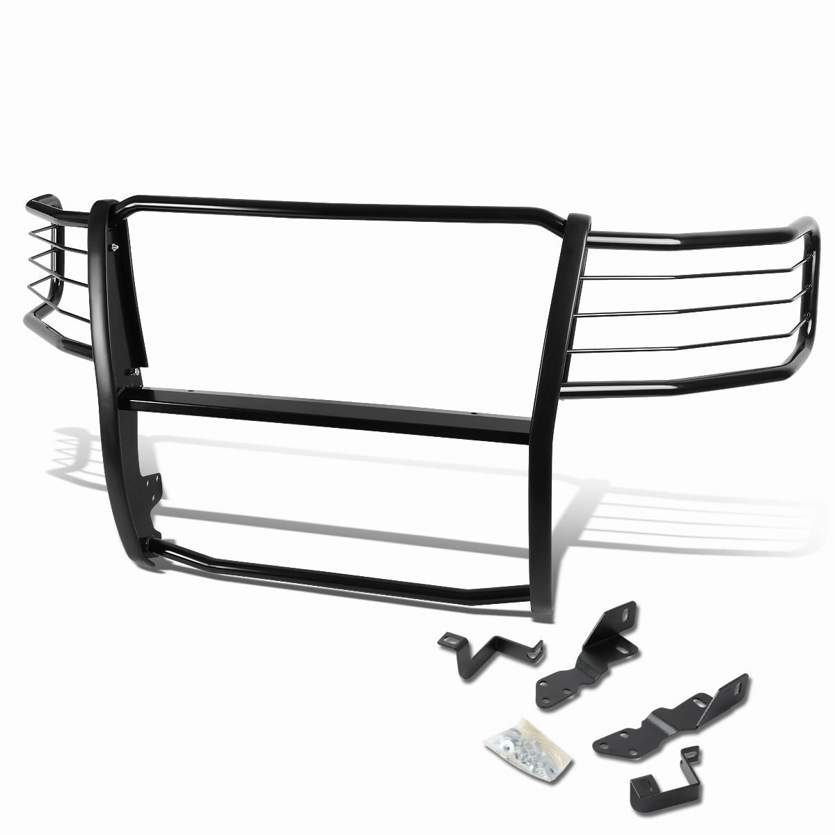 07-13 Chevy Silverado 2500 3500HD Brush Grille Guard - Steel - Black