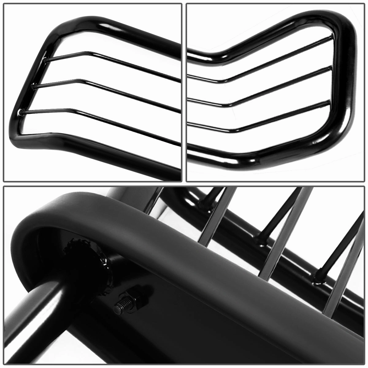 07-13 Chevy Silverado 2500 3500HD Brush Grille Guard - Steel - Black
