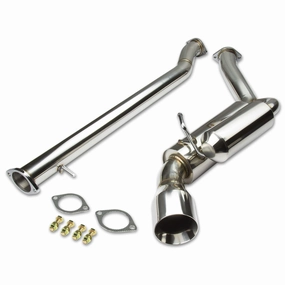 07-13 Infiniti G37 Coupe Catback Exhaust w/Muffler Tip - Stainless Steel
