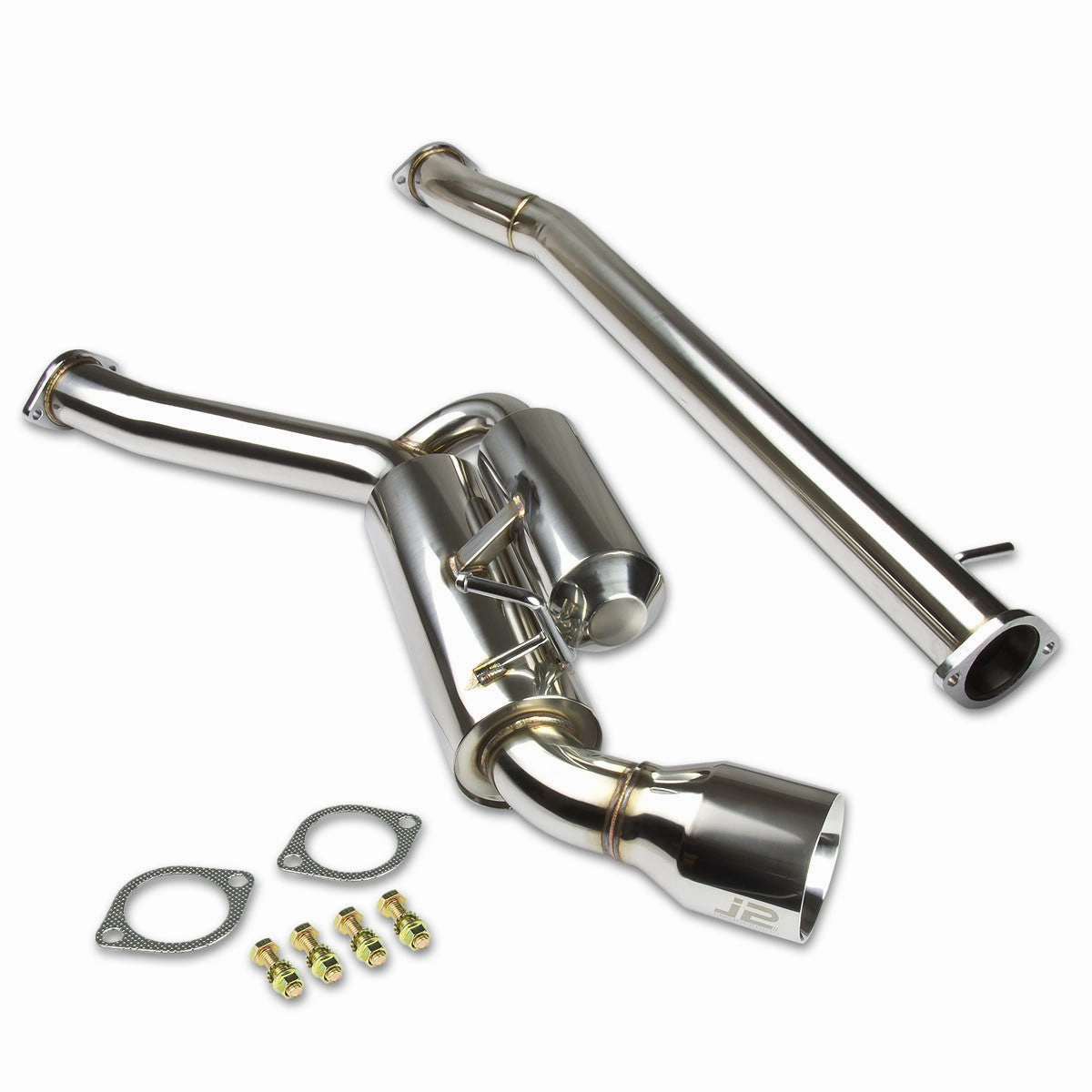 07-13 Infiniti G37 Coupe Catback Exhaust w/Muffler Tip - Stainless Steel