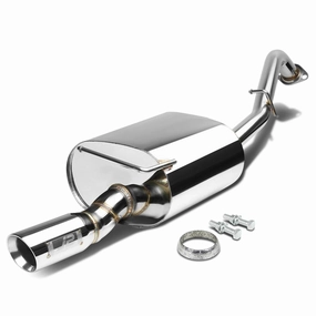 07-13 Toyota Corolla Sedan Catback Exhasut w/3 in. OD Muffler TIp - Stainless Steel