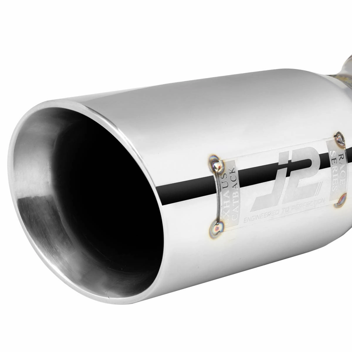 07-13 Toyota Corolla Sedan Catback Exhasut w/3 in. OD Muffler TIp - Stainless Steel
