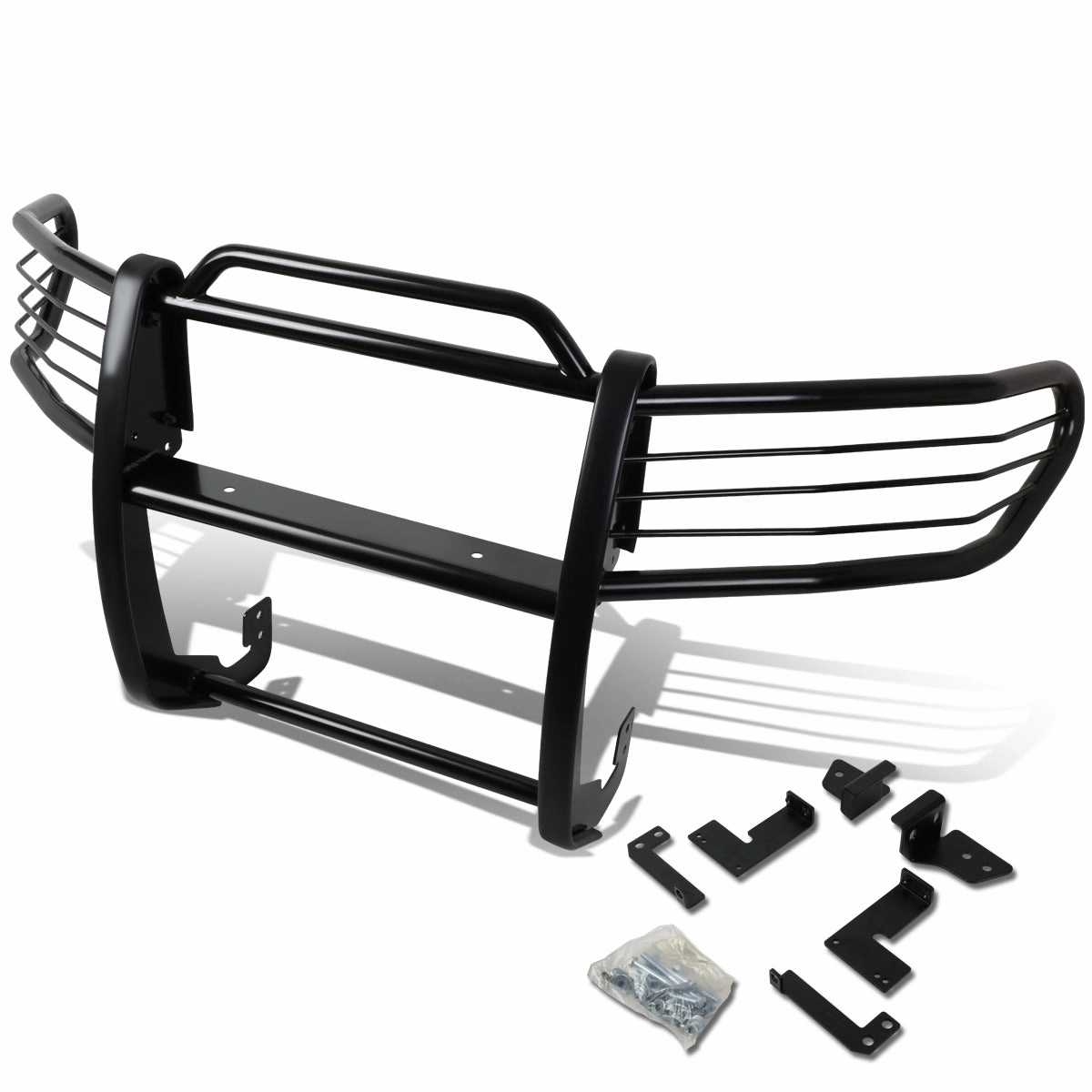 07-14 Toyota FJ Cruiser Brush Grille Guard - Steel - Black