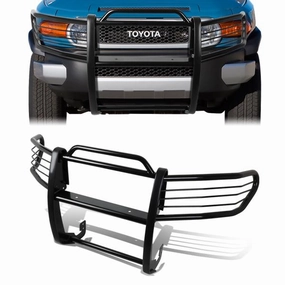 07-14 Toyota FJ Cruiser Brush Grille Guard - Steel - Black
