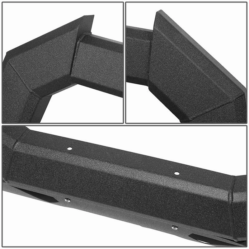 07-18 Chevy Silverado GMC Sierra Front Bumper Grille Guard - Carbon Steel
