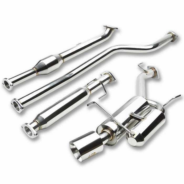 08-11 Honda Accord 2.4L Sedan Catback Exhaust w/Muffler Tip - Stainless Steel